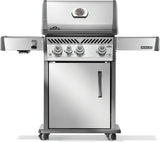 Rogue® PRO 425 Natural Gas Grill with Infrared Side Burner, Stainless Steel