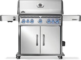 Rogue® PRO-S 625 Natural Gas Grill with Infrared Side and Rear Burners, Stainless Steel