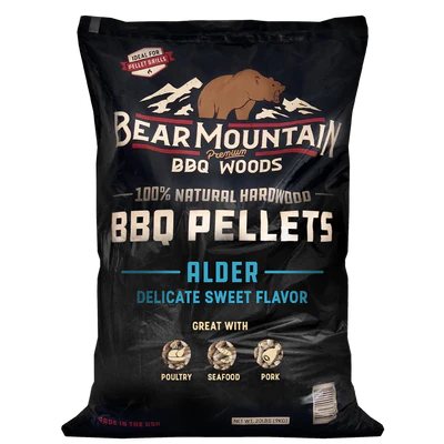 Bear Mountain Alder BBQ Pellets