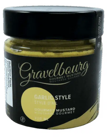 Gravelbourg Garlic Style Gourmet Mustard