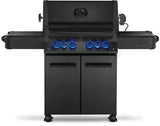 PHANTOM PRESTIGE® 500 RSIB WITH INFRARED SIDE AND REAR BURNER, SATIN MATTE BLACK - NATURAL GAS