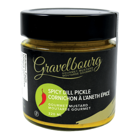 Gravelbourg Savoury Spicy Dill Pickle Gourmet Mustard