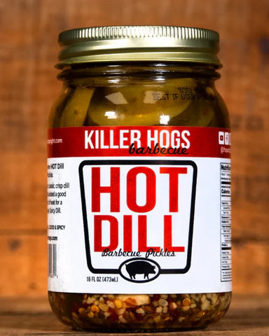 Hot Dill Pickles (16oz)