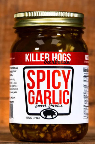 Spicy Garlic Pickles (16oz.)
