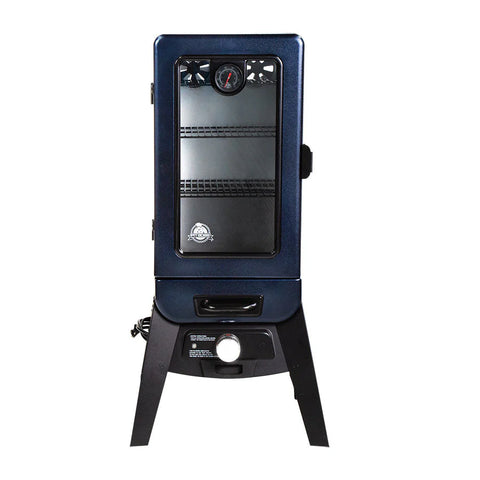 3-Series Analog Vertical Smoker, Blue Hammertone