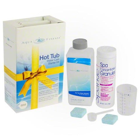 Aqua Finesse Hot Tub Starter Kit (Tablet) 1 month kit