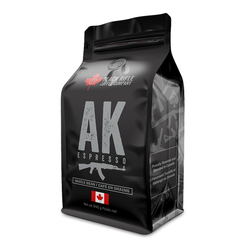 AK-47 Espresso Blend - Whole Bean - 12oz Bag