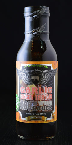 Garlic Ginger Teriyaki BBQ & Wing Sauce