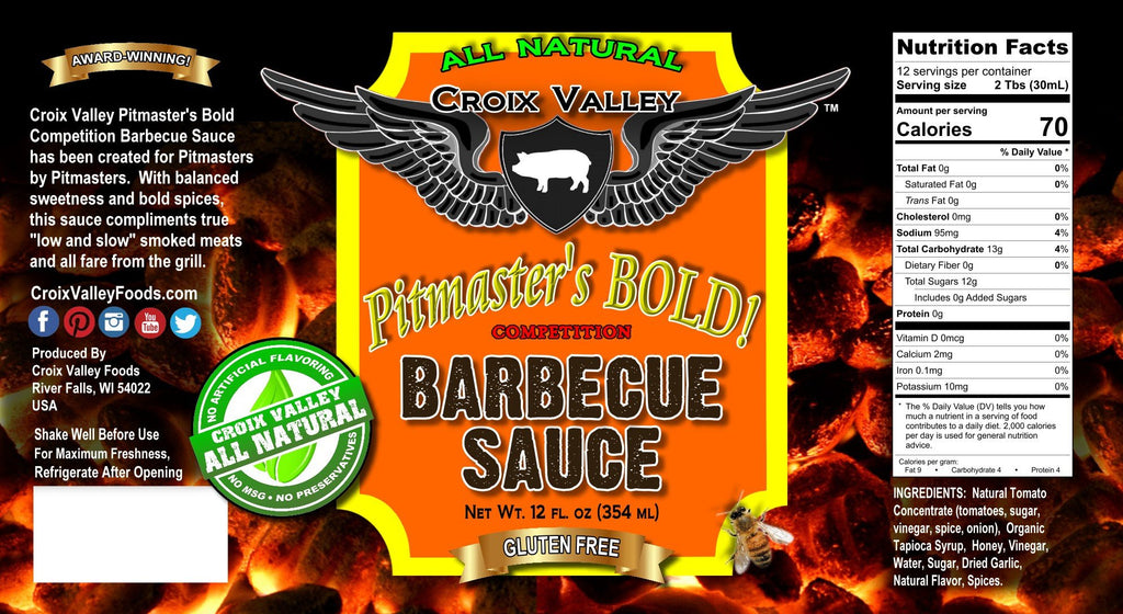 Pitmaster’s Bold Competition BBQ Sauce Signature Backyard & BBQ Inc