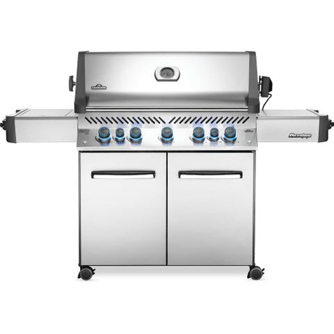 PRESTIGE® 665 NATURAL GAS GRILL WITH INFRARED SIDE AND REAR BURNERS, STAINLESS STEEL