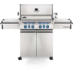 PRESTIGE PRO™ 500 NATURAL GAS GRILL WITH INFRARED REAR AND SIDE BURNERS, STAINLESS STEEL
