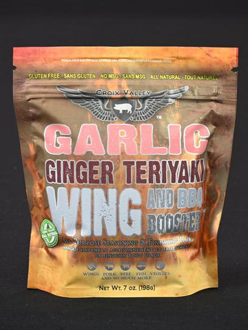 Garlic Ginger Teriyaki Wing and BBQ Booster