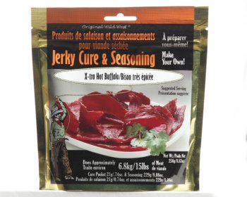 X-tra Hot Buffalo Jerky Cure & Seasoning (250g)