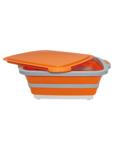 Drip EZ Collapsible BBQ Prep Tub With Lid